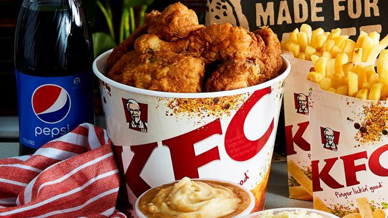 KFC 20 Hot Wings Bucket for £5.99